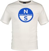North Sails Basic T-shirt Met Korte Mouwen Wit M Man