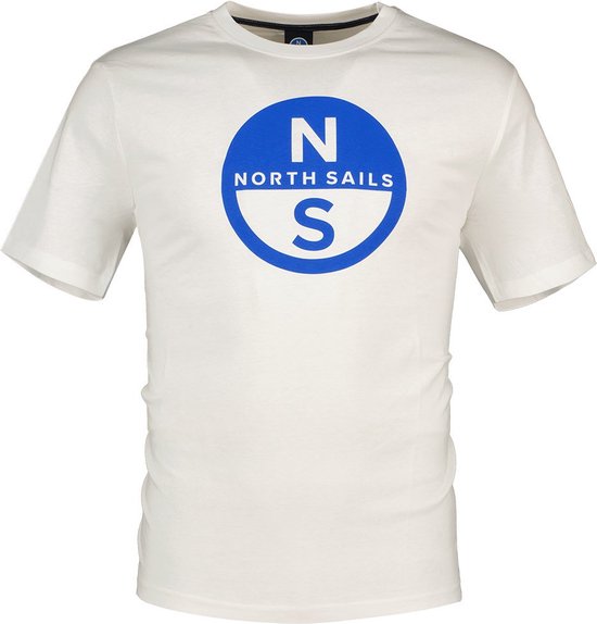 North Sails Basic T-shirt Met Korte Mouwen Wit M Man