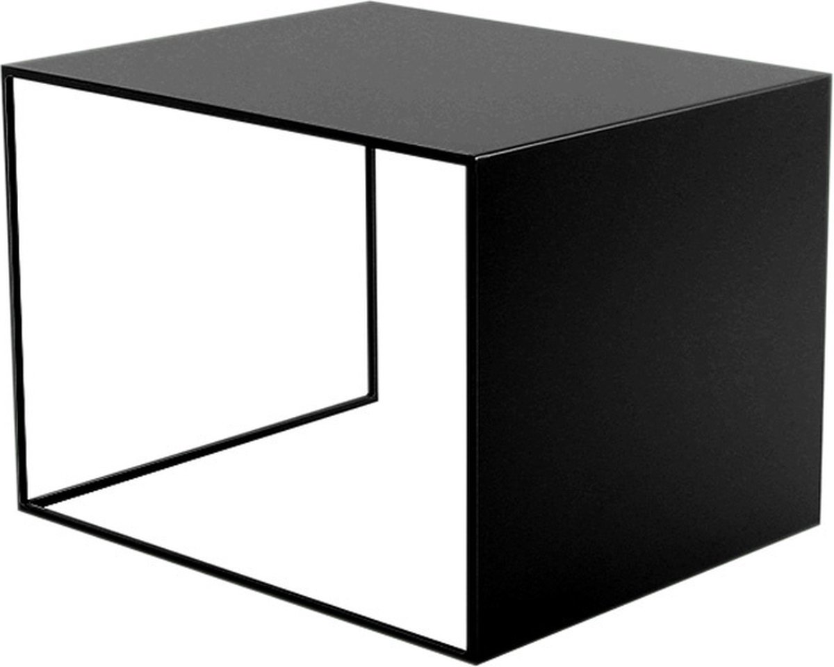 Bronx71 Bijzettafel Gianni metaal zwart 40 cm hoog