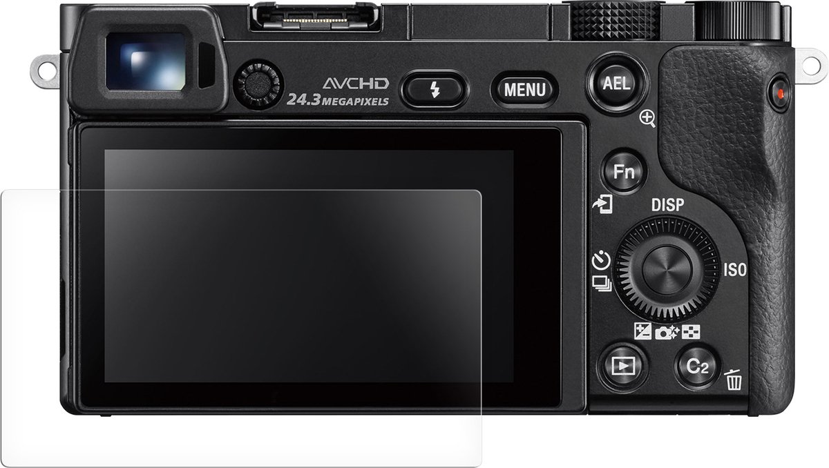 kwmobile Scherm beschermfolie geschikt voor Sony Alpha 600 Camera display folie - Camera bescherming screenprotector transparant - transparant