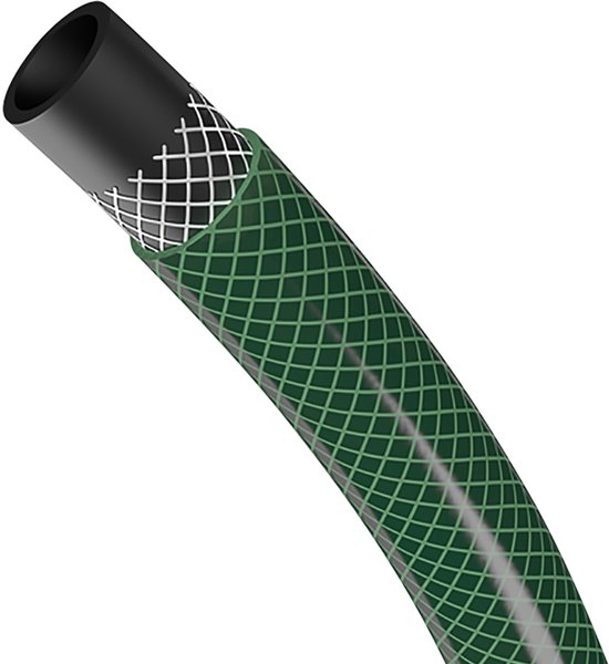 Groene Tuinslang – 30 m – 12,5 mm – 3-laags – UV-bestendig – Slijtvast – Extra soepel