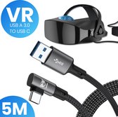 Good2Know Oculus Quest 2, 1 en Meta 3 Link kabel - USB A - 5 Meter - VR Bril Kabel