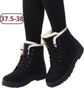 Livano Sneeuwschoenen Voor Dames - Snowboots - Wintersport Sneeuwboots - Ski Gadgets - Maat 37.5-38 - Zwart