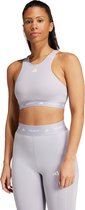 adidas Performance TECHFIT Medium-Support High-Neck Beha - Dames - Grijs- 2XS C-D