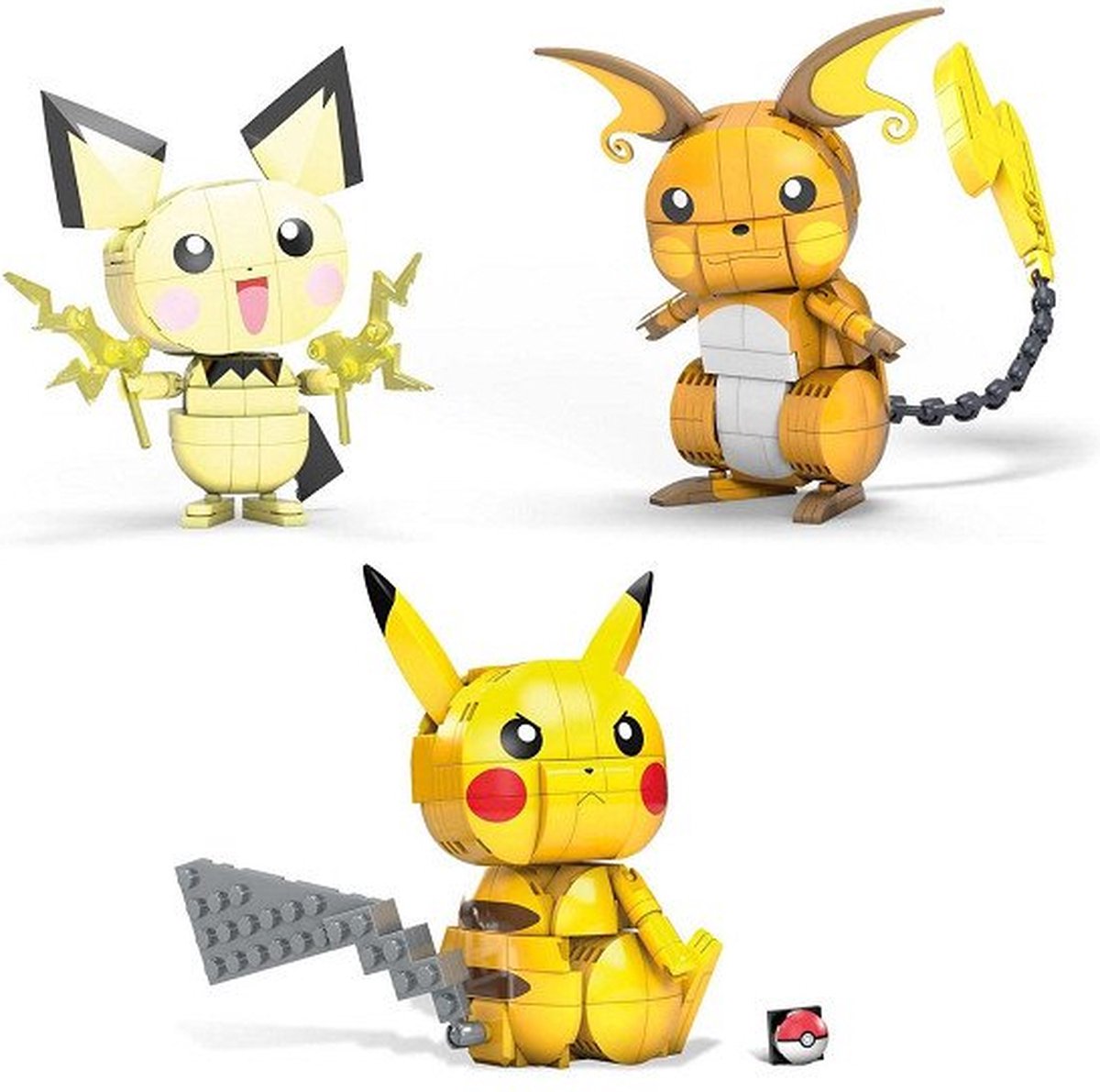 MEGA Construx Pokémon Pikachu Evolution bouwset - 622 bouwstenen