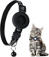 kattenhalsband met bel en reflecterende strepen