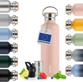 Blumtal Thermosfles 500 ml - Dubbelwandige Thermosfles - Drinkfles - BPA Vrij - Theefles - Thermos - Roze