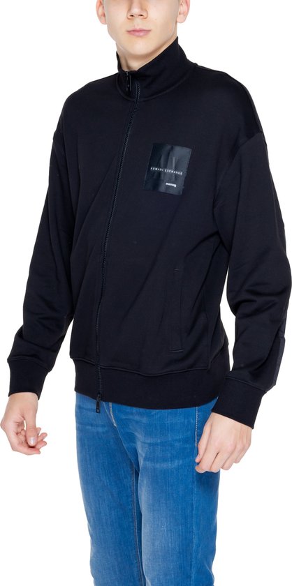 Lange Mouw Coltrui Sweatshirt Met Rits Voor