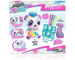 foto van Airbrush Plush (de roze!) ACTION: Zit in een spuitbusverpakking!!