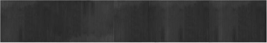 vidaXL-Vloerkleed-rechthoekig-80x500-cm-bamboe-grijs