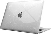 Hoes compatibel met MacBook Air 13 (2018-2020 versie) A2337(M1) / A2179 / A1932, ultradunne harde beschermhoes Snap Case compatibel met MacBook Air 13 inch Retina, transparant (glitter)