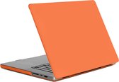 iMoshion Hard Cover Geschikt voor de MacBook Air 13 inch (2018-2020) - A1932 / A2179 / A2337 - Apricot Crush Orange