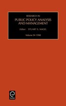 Research in Public Policy Analysis and Management- Research in Public Policy Analysis and Management