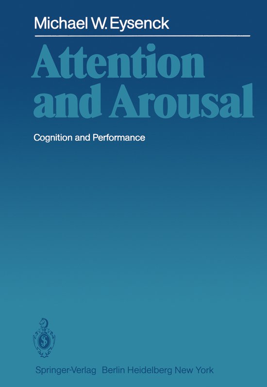 Attention and Arousal - cover
