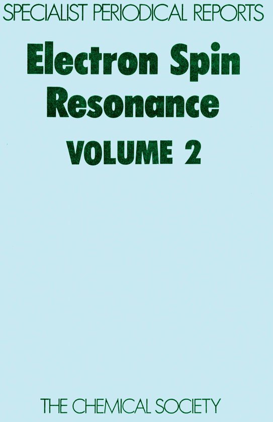 Electron Spin Resonance - cover