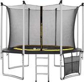 Springos Trampoline - Net - Ladder - Compleet - 14 FT 427 - 435 cm