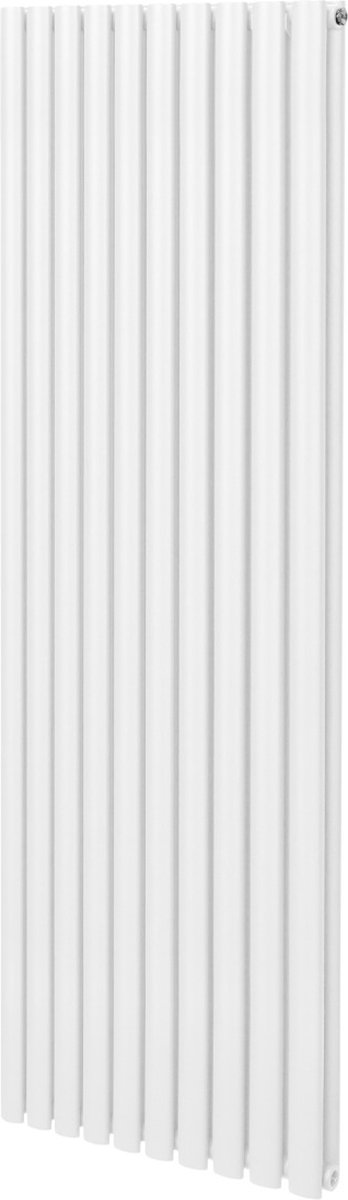 Ovale kolomradiator - wit - 1800mm x 600mm - 8026 btu warmteafgifte