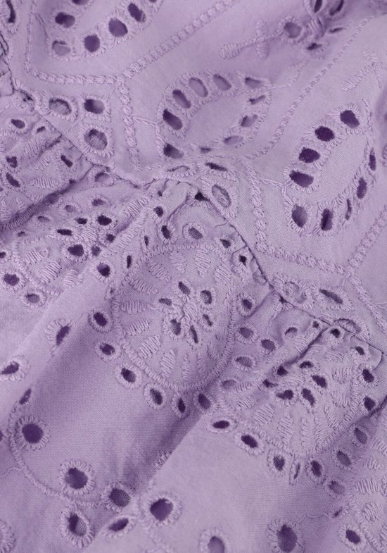 Notre-V Nv-donna Robe Broderie Anglaise Robe Robes Femme - Robe - Rok - Robe - Lilas - Taille M