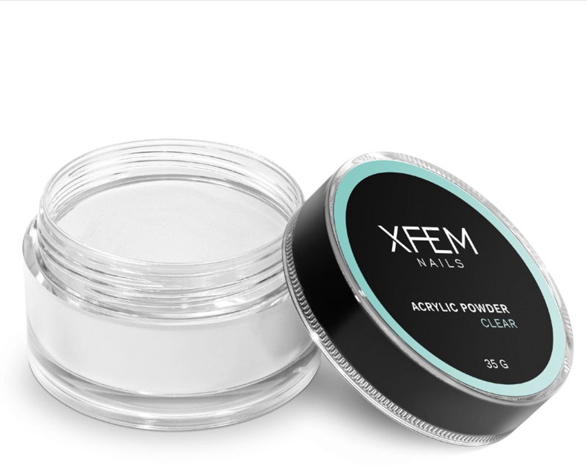 XFEM Acryl Poeder Professional Nail System 35g. Clear