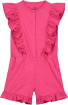 Play All Day peuter jumpsuit - Meisjes - Fuchsia Red - Maat 80