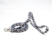 Luxe Halsband riem voor Honden en Katten-110Cm x1 Cm -Cow