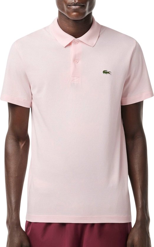 Lacoste Sport Polo Regular Fit stretch - flamingo roze - Maat: M