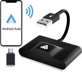 Livewell Android Auto Dongle - Draadloos Android Auto - 2024 Nieuwste Model - Zwart - Bluetooth receiver