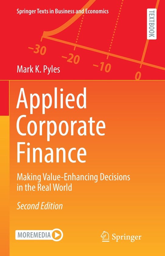 Springer Texts in Business and Economics - Applied Corporate ... - cover