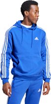 adidas Sportswear Essentials Fleece 3-Stripes Hoodie - Heren - Blauw- M