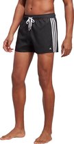 adidas Sportswear 3-Stripes CLX Very-Short-Length Swim Shorts - Heren - Zwart- 3XL