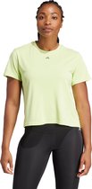 adidas Performance HIIT HEAT.RDY Sweat-Conceal Training T-shirt - Dames - Groen- XS