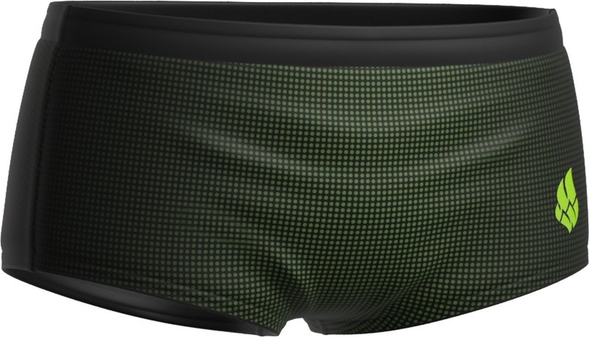 Mad Wave - Heren Dragshort - Drag Short Unisex - Zwart/Groen - XS