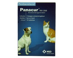 Panacur Ontworming - Hond En Kat - 10 Tabletten