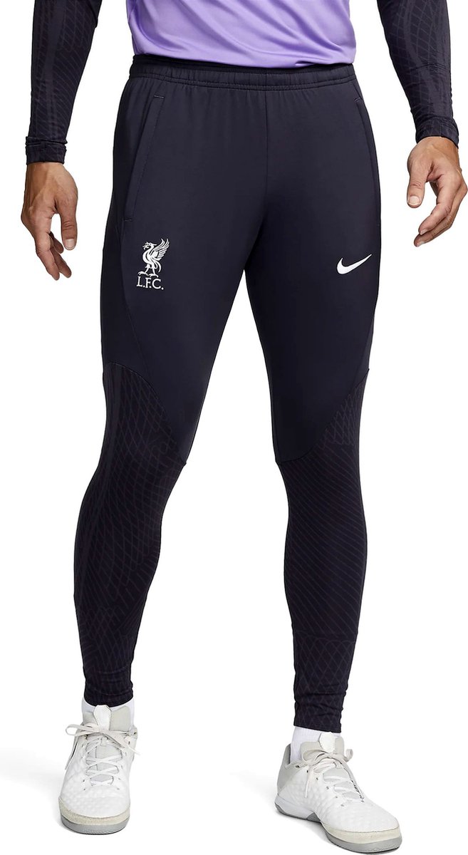 NIKE - maat S - lfc m nk df strk pant kp 3r - Grijs-Multicolour