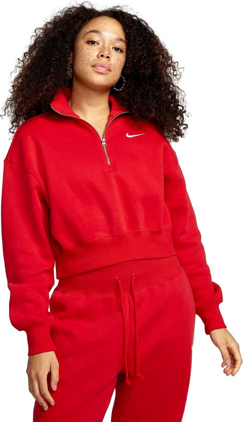 NIKE - nike sportswear phoenix fleece wome - Rood