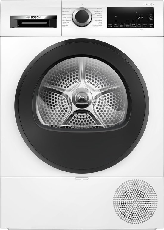 Bosch WQG133D7NL - Serie 6 - Warmtepompdroger - 8 kg - Energielabel A