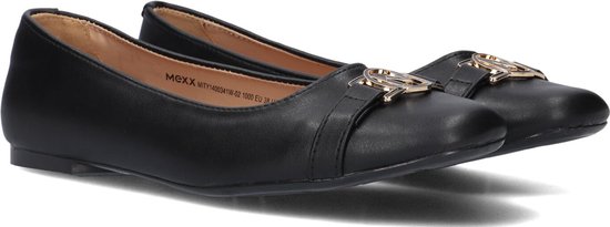 Mexx Naira Ballerina's Dames - Zwart - Maat 40