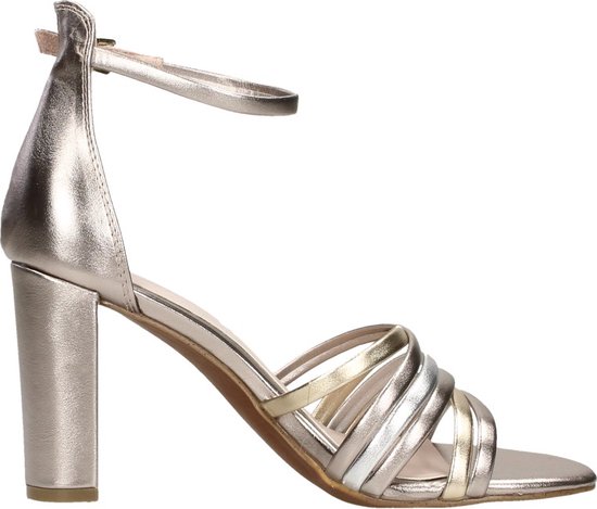 Marco Tozzi dames sandalen gekleed metallic