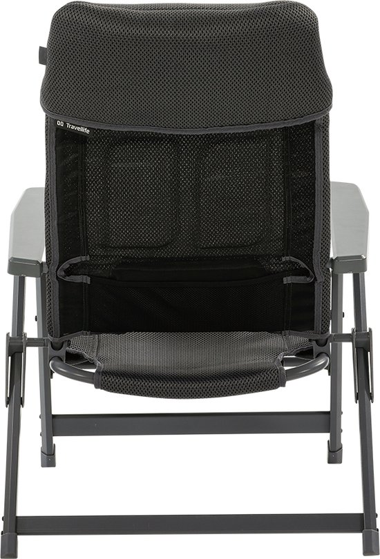Travellife Lucca Loungestoel - 3D air mesh bekleding - Compact opvouwbaar - Water- en uv-bestendig van Travellife — afbeelding 2