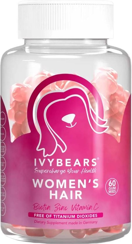 Foto: Ivybears women s hair vitamins 60 gummies