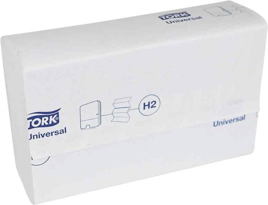 Tork Extra Absorberende Küchenrolle – 2-lagig, Weiß, 64 Blatt Pro Rolle