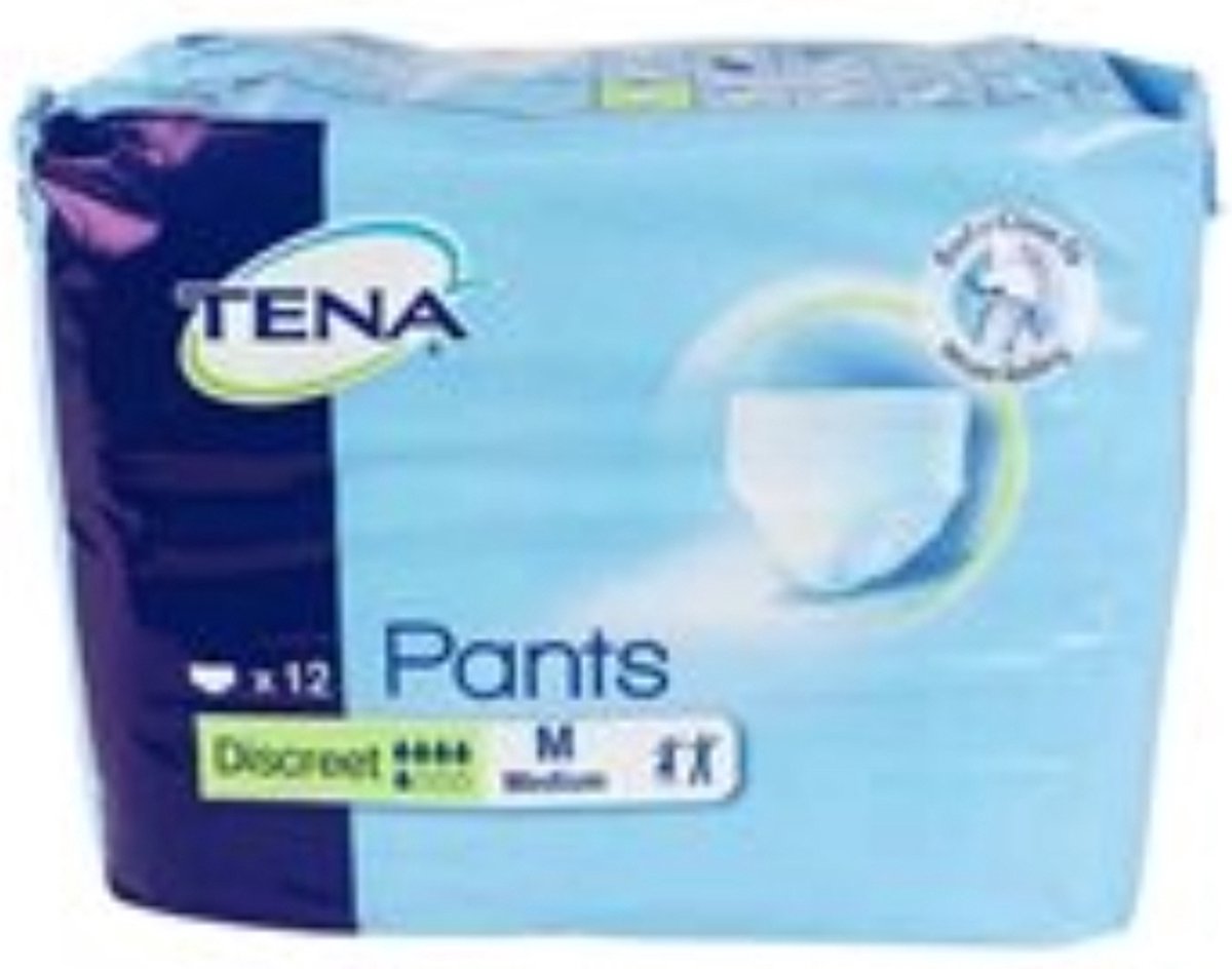 Goedkoopste TENA Pants Discreet - Medium- 3 x 12 stuks voordeelverpakking