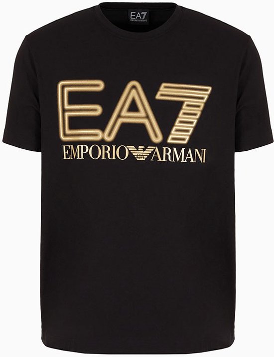 Ea7 Emporio Armani 3dpt37_pjmuz T-shirt Met Korte Mouwen Zwart 2XL Man