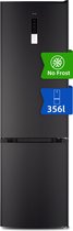 CHiQ FBM351NEI42 - Réfrigérateur-congélateur combiné - 351 Litres (257 + 94) - No Frost - Inox foncé - Portes réversibles