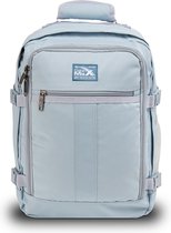 CabinMax Metz Reistas – Handbagage 24L Wizz Air – Rugzak – Schooltas - 40x30x20 cm – Compact Backpack – Lichtgewicht – Aspen Blue