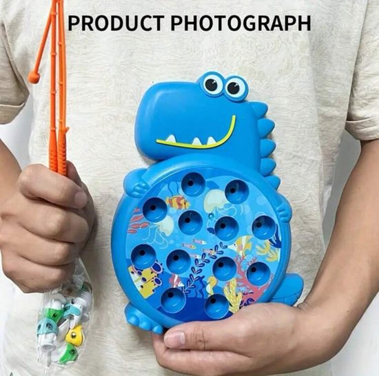 Johntoy Fishing Hero Hengelspel - Visvang spel met 4 hengels en 21 vissen