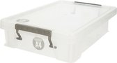 Whitefurze Allstore Boîte de Opbergbox - 5,5 litres - plateau d'insertion - plastique - 39 x 25 x 9 cm