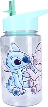 Lilo & Stitch Gourde 450 ml Let's Eat - Blauw - Acier inoxydable - Gobelet d'école