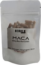 Supplementen - Maca 600mg - Vegan - BeBulk Nutrition - 60 Capsules