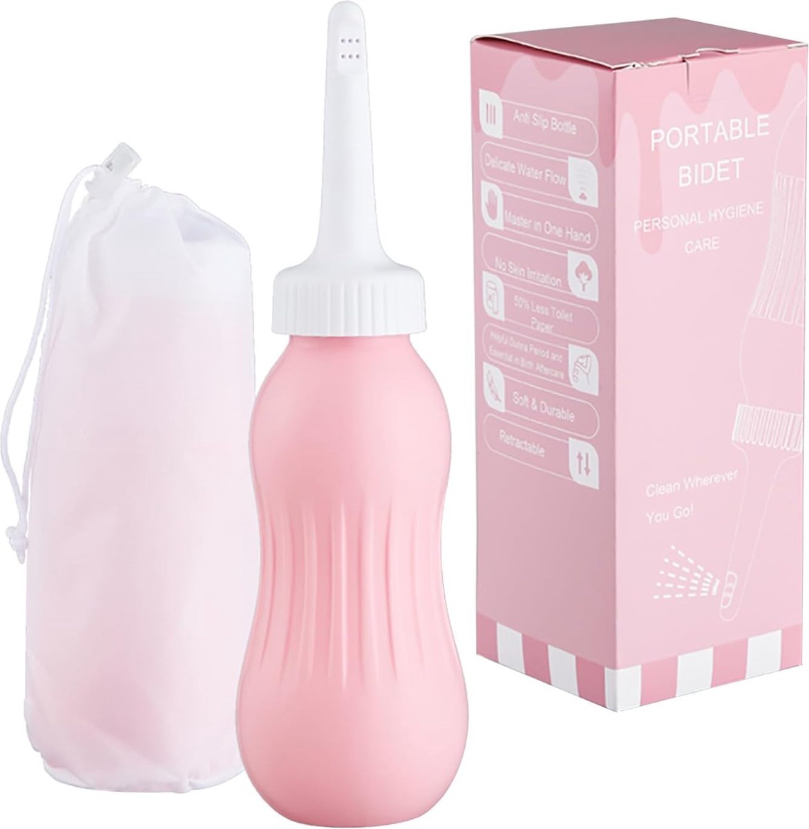 Peri Bottle - Vaginadouche - Anale Douche - Post Partum - Draagbaar Bidet
